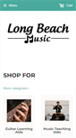 Mobile Screenshot of longbeachmusic.com